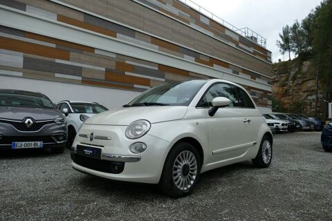 Fiat 500 1.2 8V 69 ch S&S Lounge 2010 occasion La Ciotat 13600