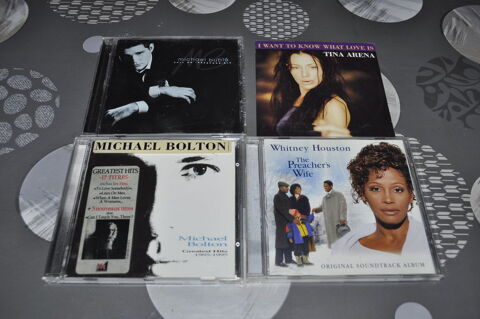 Lot de CD avec entre autre  Whitney Houston  5 Perreuil (71)