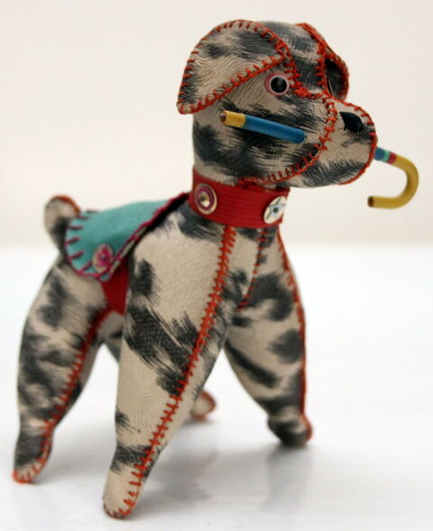 Poup�e cousue chien vintage 50 - 60 80 Issy-les-Moulineaux (92)