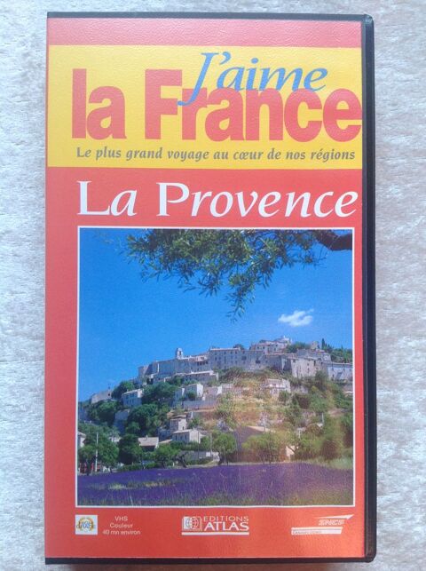 J'AIME LA FRANCE LA PROVENCE K7 VIDÉO Envoi Possible
1 Trégunc (29)