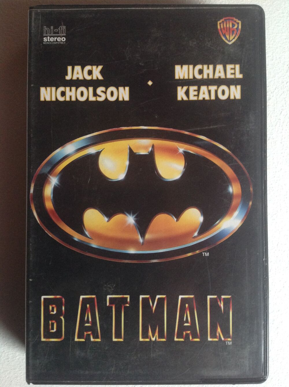 BATMAN JACK NICHOLSON MICHAEL KEATON K7 VID&Eacute;O Envoi Possible DVD et blu-ray