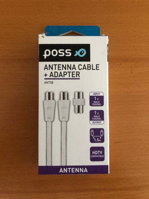 CABLE ANTENNE + ADAPTATEUR NEUFS Aix-en-Provence (13)