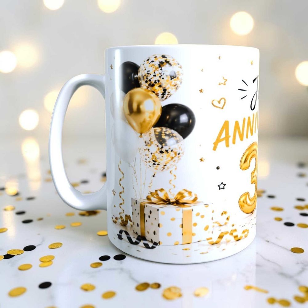 Mug joyeux anniversaire 30 ans Décoration