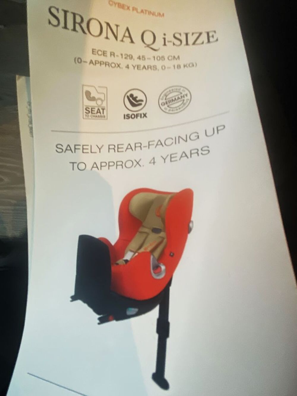 Si&egrave;ge auto Cybex Puériculture