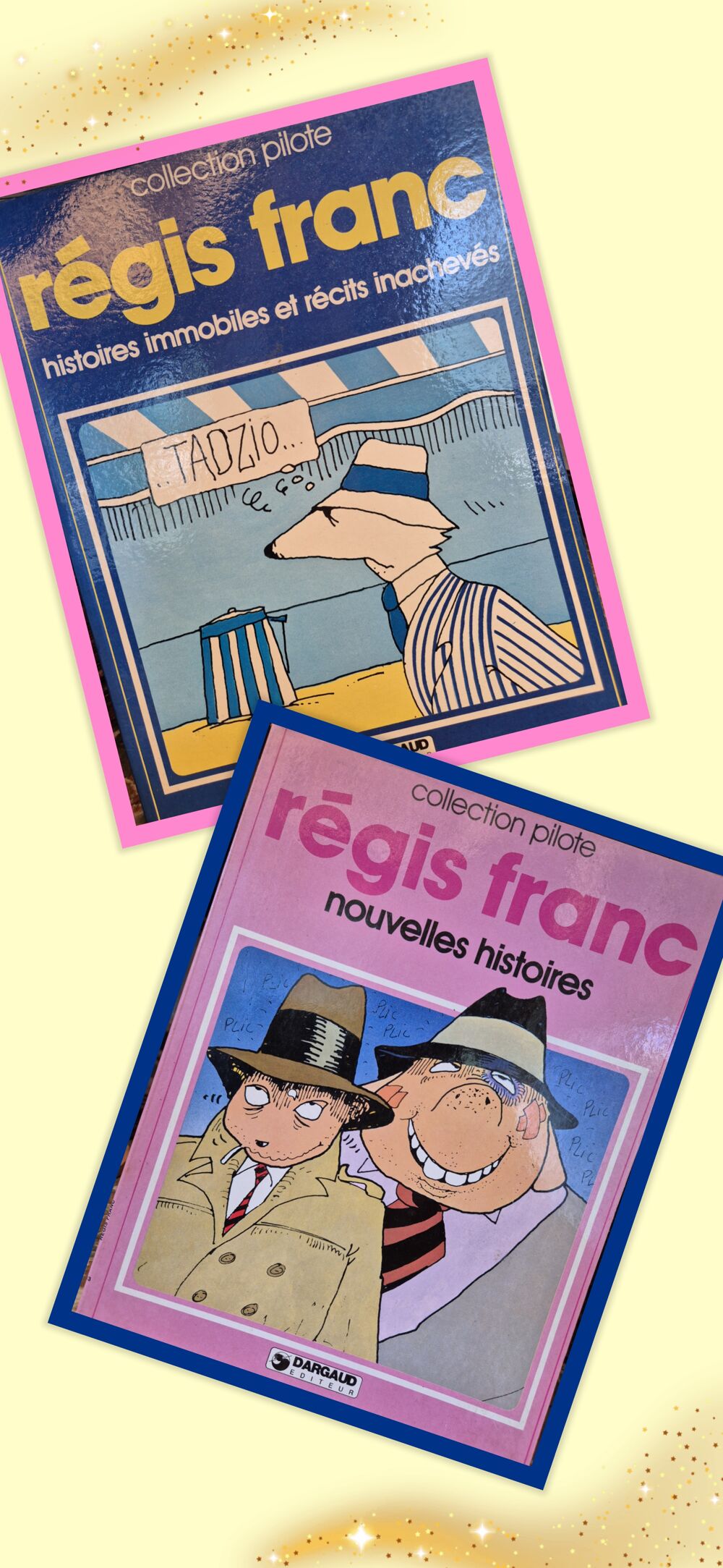 BD R&eacute;gis Franc - 2 tomes Livres et BD