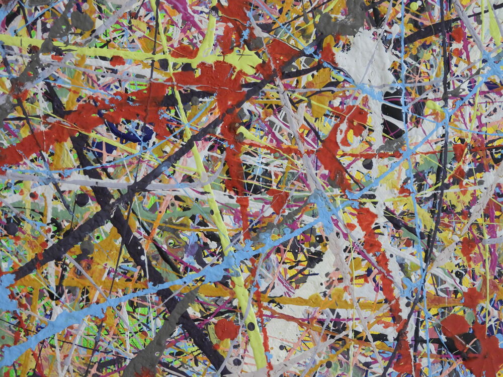 Tableau acrylique sur toile - Aurore bor&eacute;ale Décoration