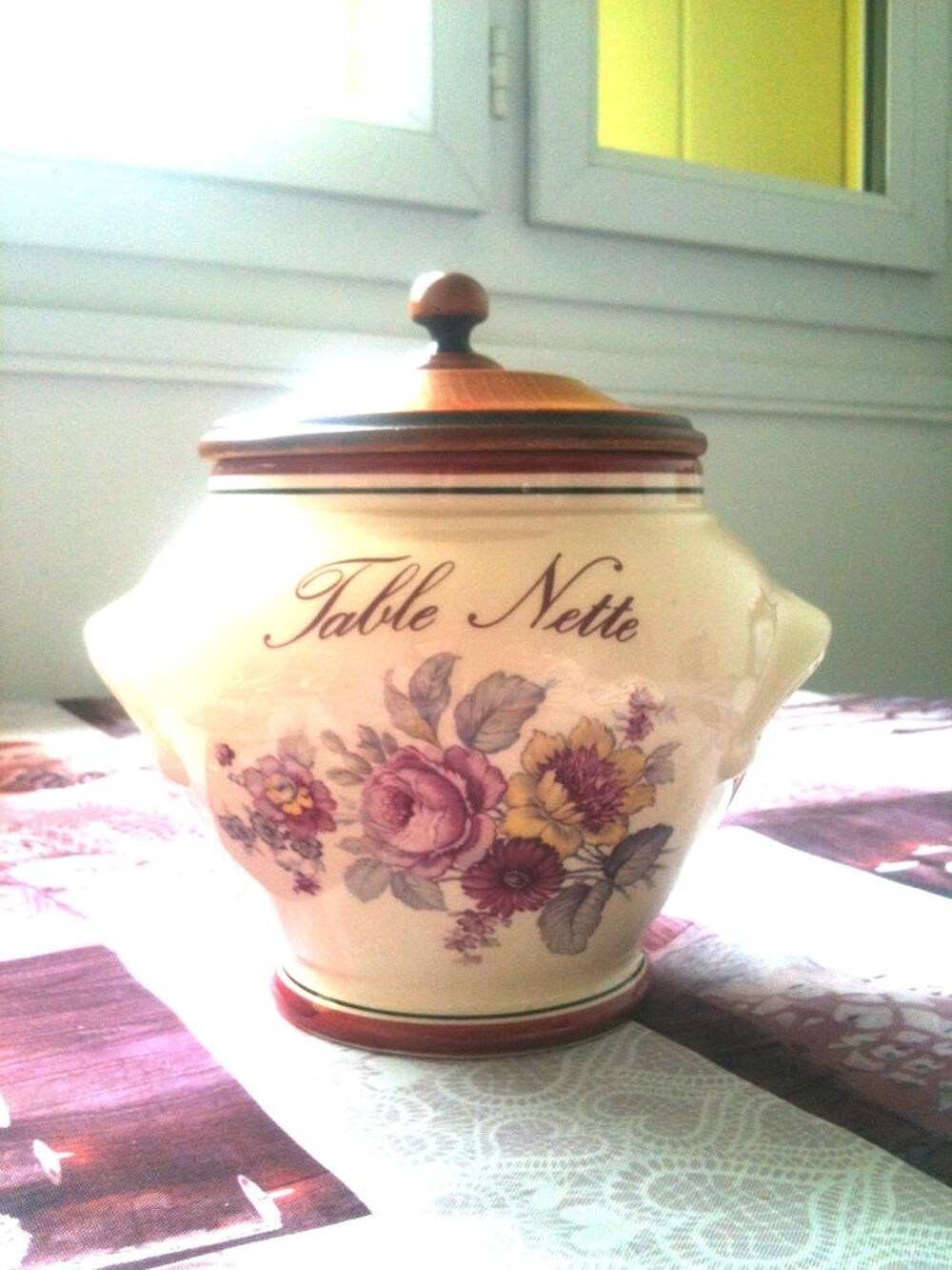 Poubelle de table D�coration