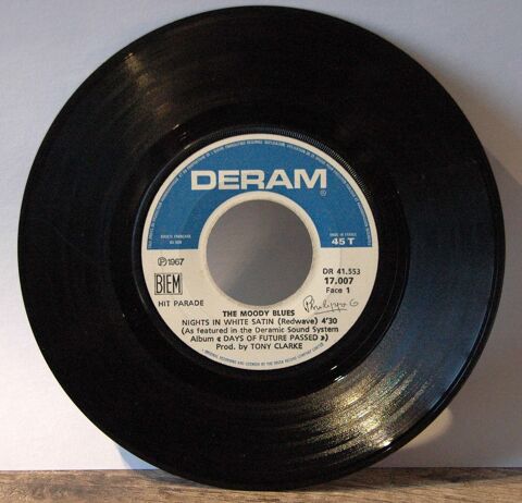 Vinyles 45 tours disques sans pochettes (5) 5 Tremblay-en-France (93)