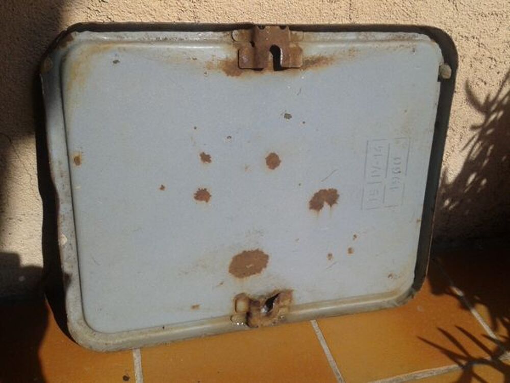 AUTHENTIQUE PLAQUE TRANSPORT - VINTAGE - COLLECTOR - 60ths 