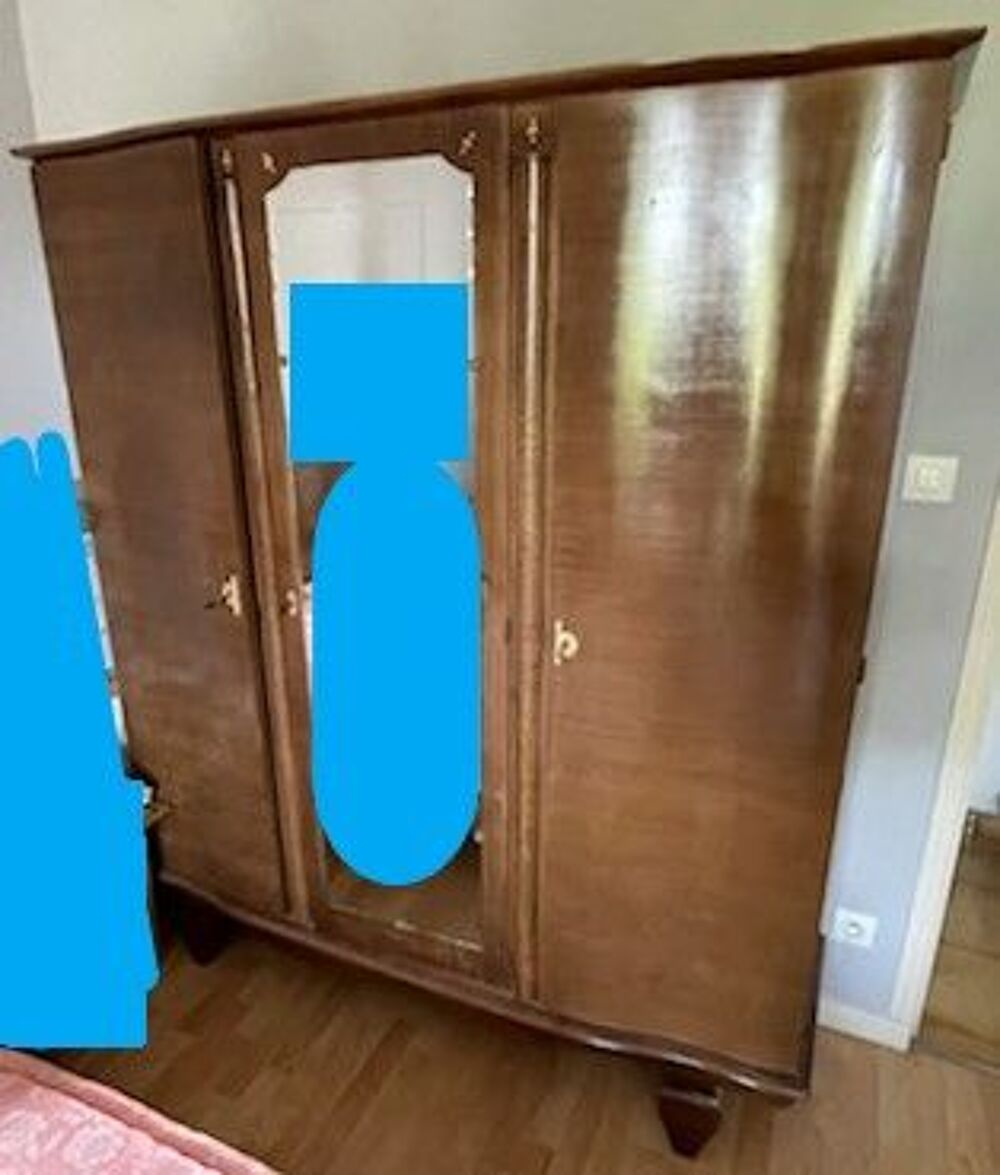 Chambre des 50 (Armoire + lit) Meubles