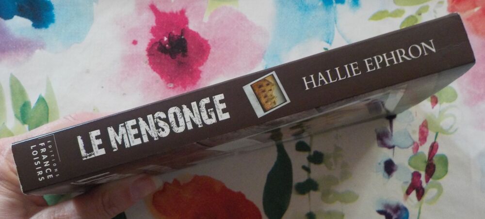 THRILLER LE MENSONGE de Hallie EPHRON France Loisirs Livres et BD