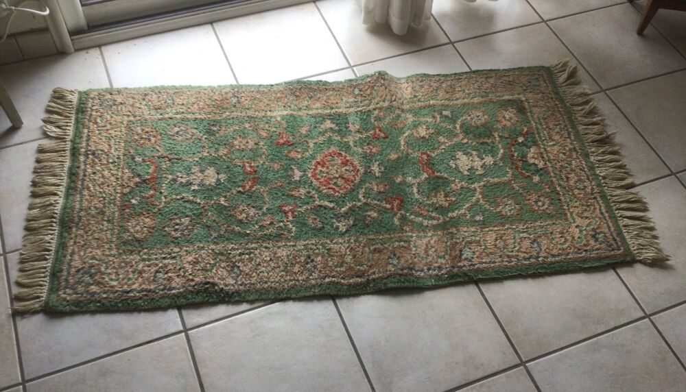 Tapis en laine ancien Décoration