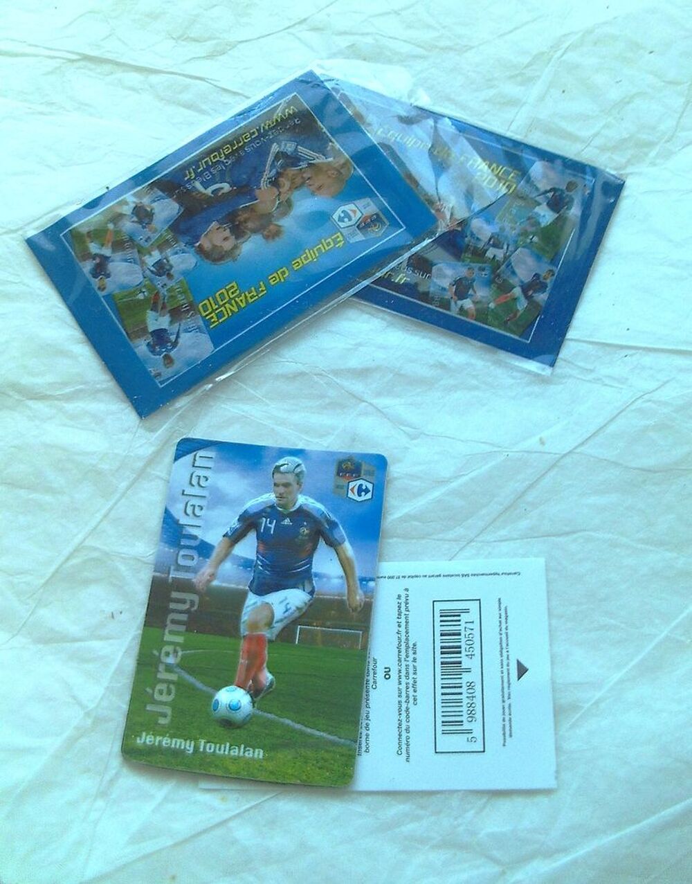 2 magnets "foot" Jeux / jouets