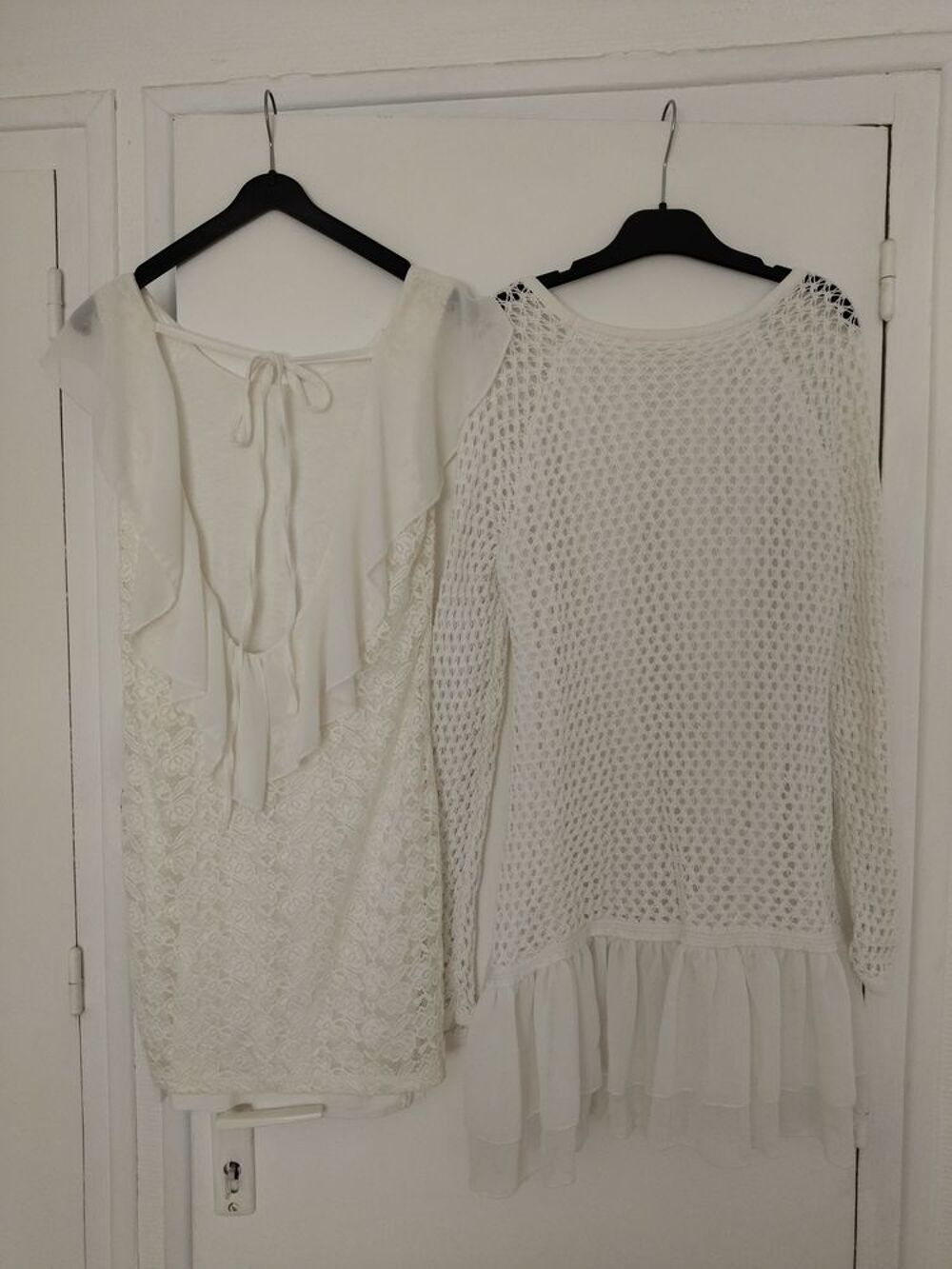 Lot 2 robes blanches Vêtements