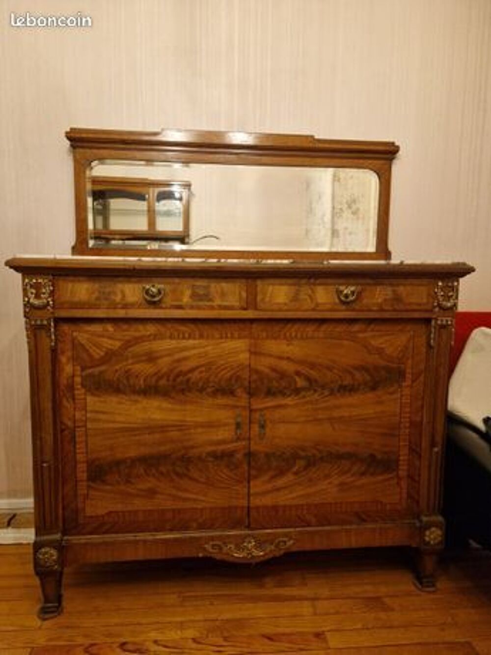 BUFFET DESSERTE BOIS DE ROSE NAPOLEON III Meubles