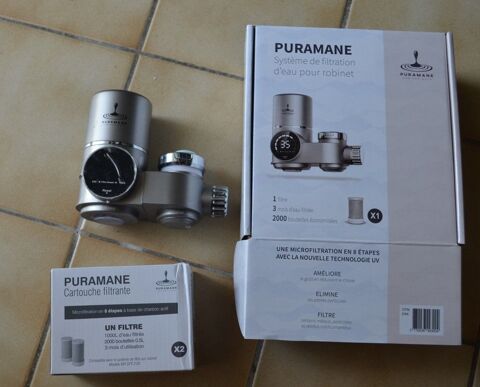 Purificateur d'eau puramane + 2 filtres neufs 10 Blaye (33)