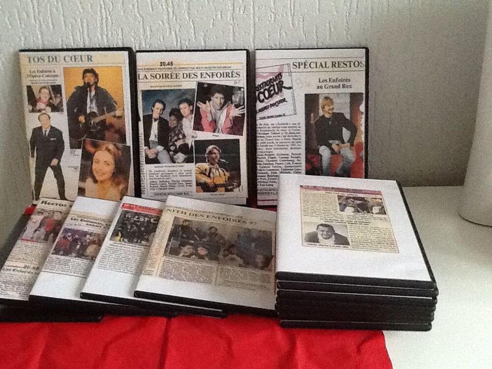 DVD RESTOS DU COEUR concerts "LES ENFOIRES" DVD et blu-ray