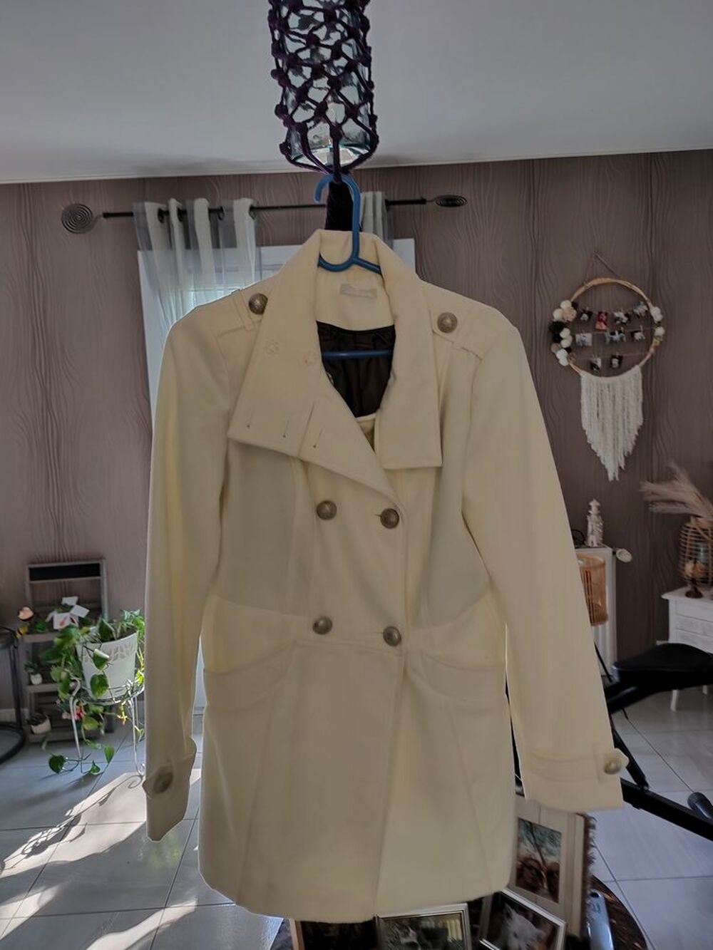 VESTE EN LAINE ECRU PROMOD Vêtements