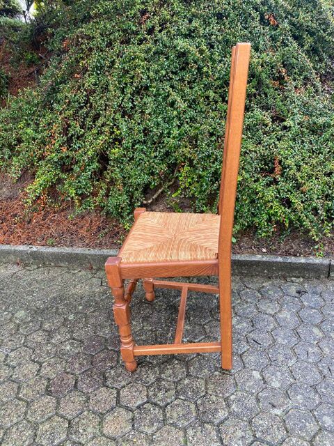 4 Chaises assise paille 80 Ergersheim (67)