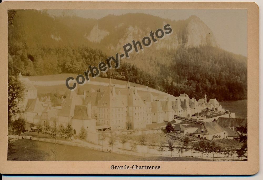 Photographie Grande Chartreuse Eug&egrave;ne Robert Grenoble ca1885 