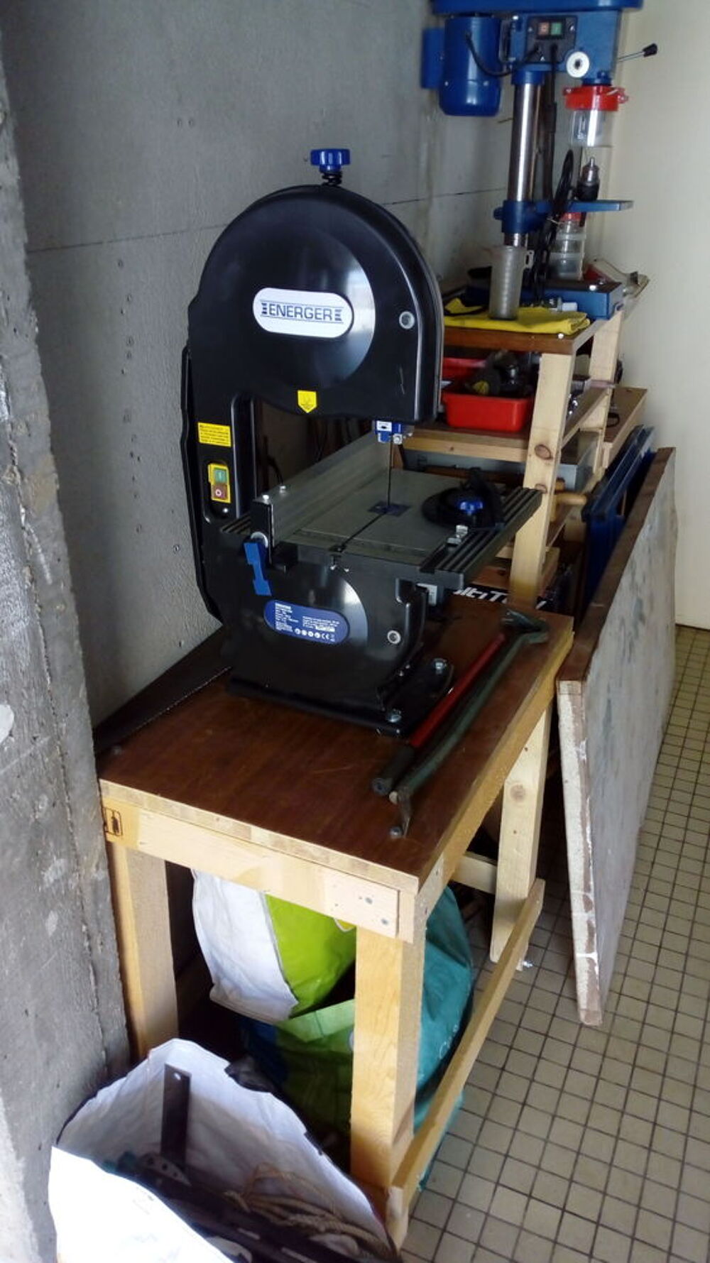une scie &agrave; ruban Bricolage