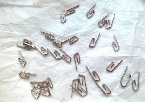 Crochets escargot ALMA gris acier pour rideaux par lot de 10 2 Villeurbanne (69)