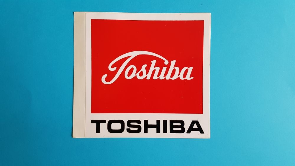 AUTOCOLLANT TOSHIBA 