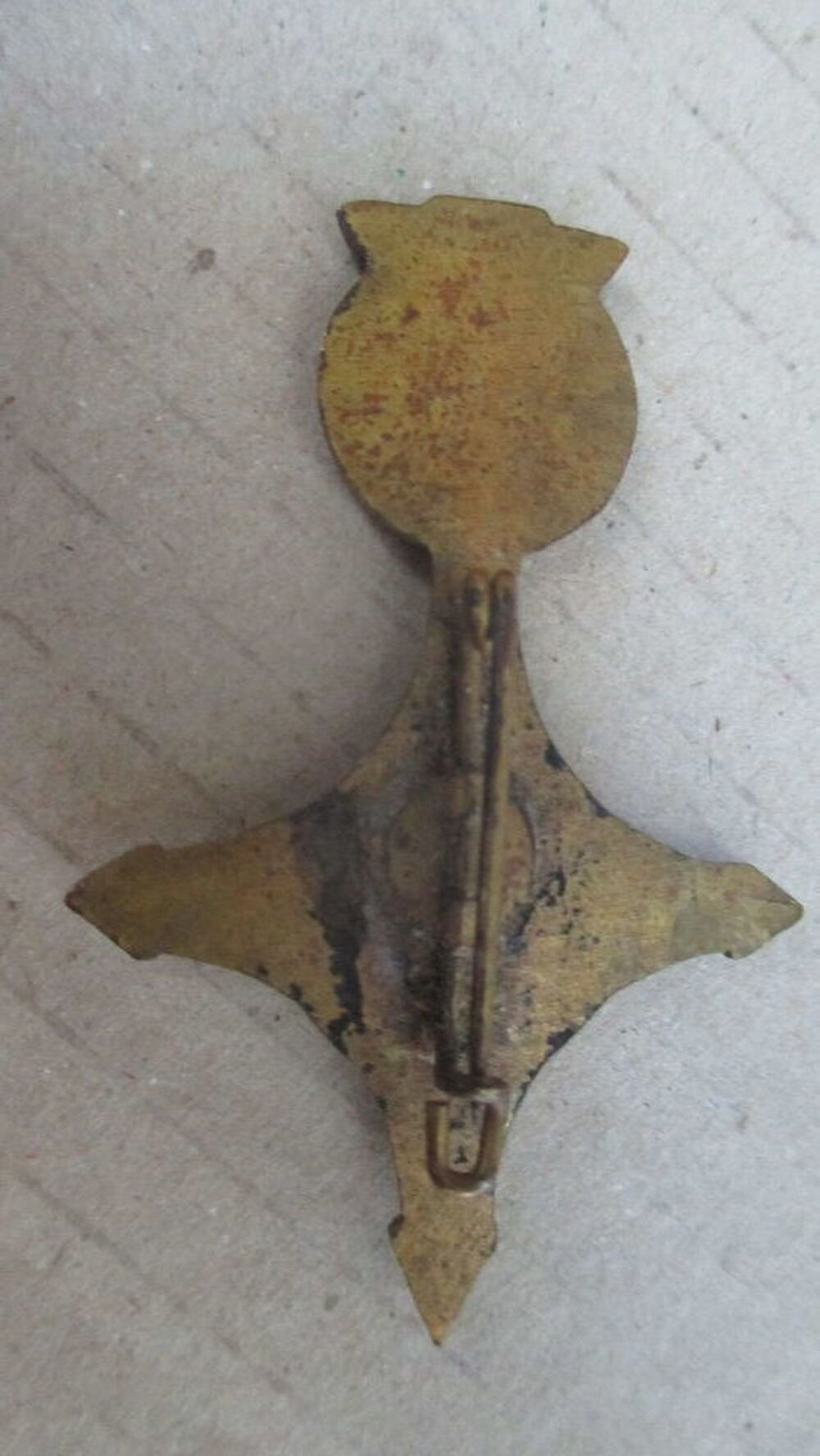 tr&egrave;s rare insigne militaire. 
