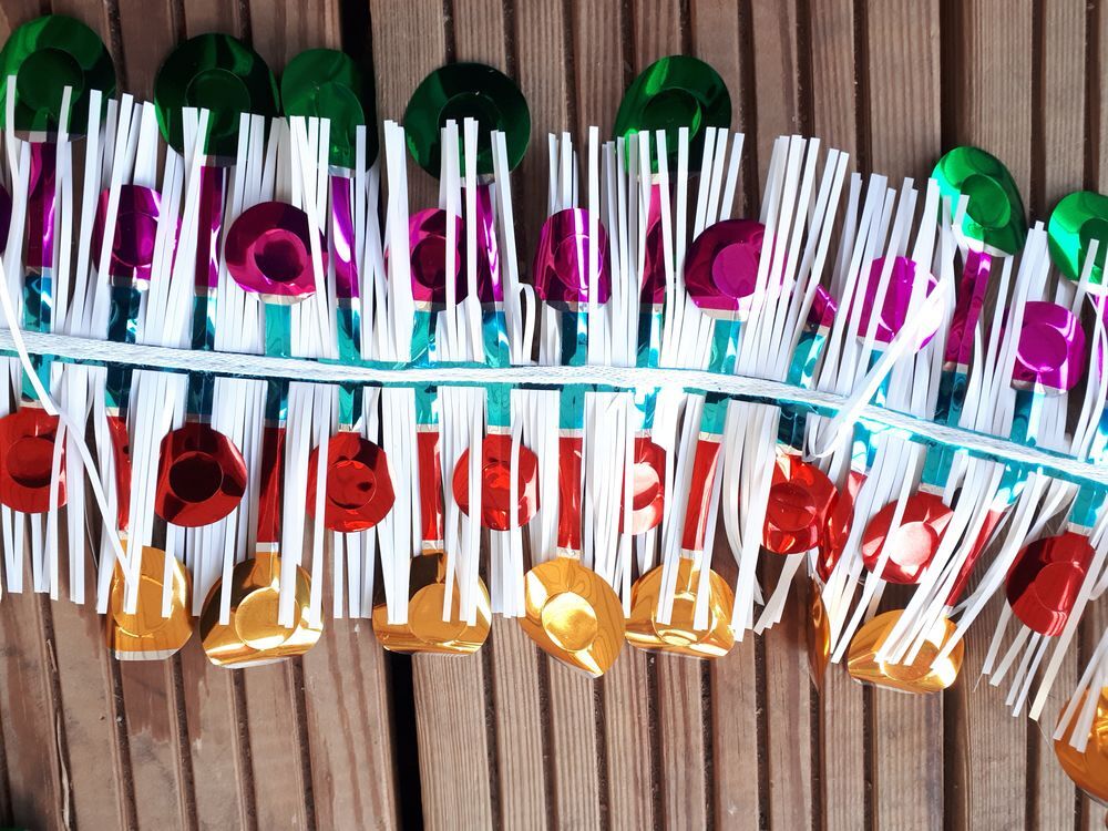 Lot de guirlandes et d&eacute;corations de No&euml;l D�coration