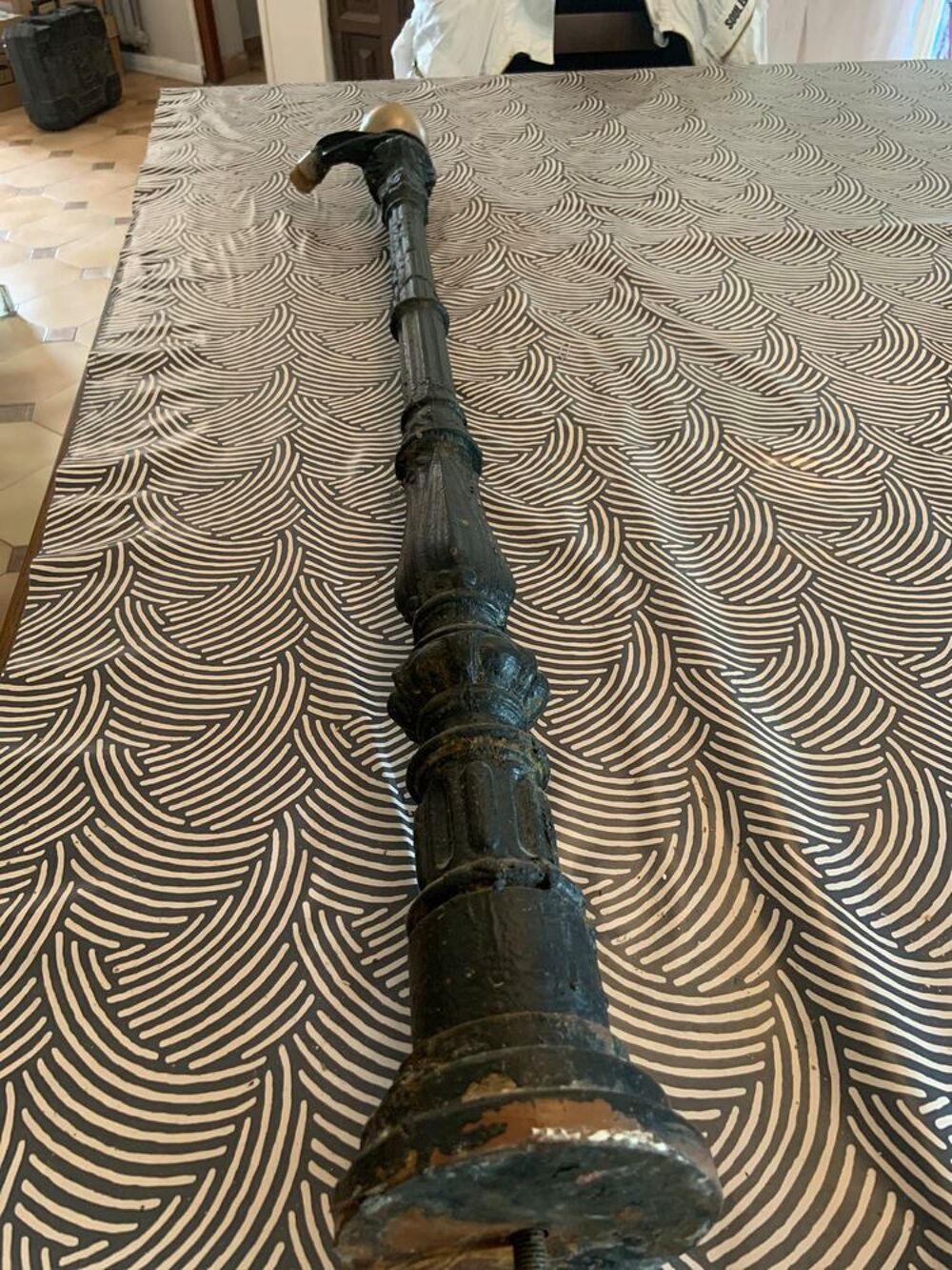 Poteau de d&eacute;part et rampe d'escalier Décoration