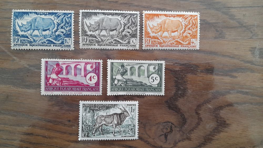 TIMBRES d'AFRIQUE (39 PAYS) 