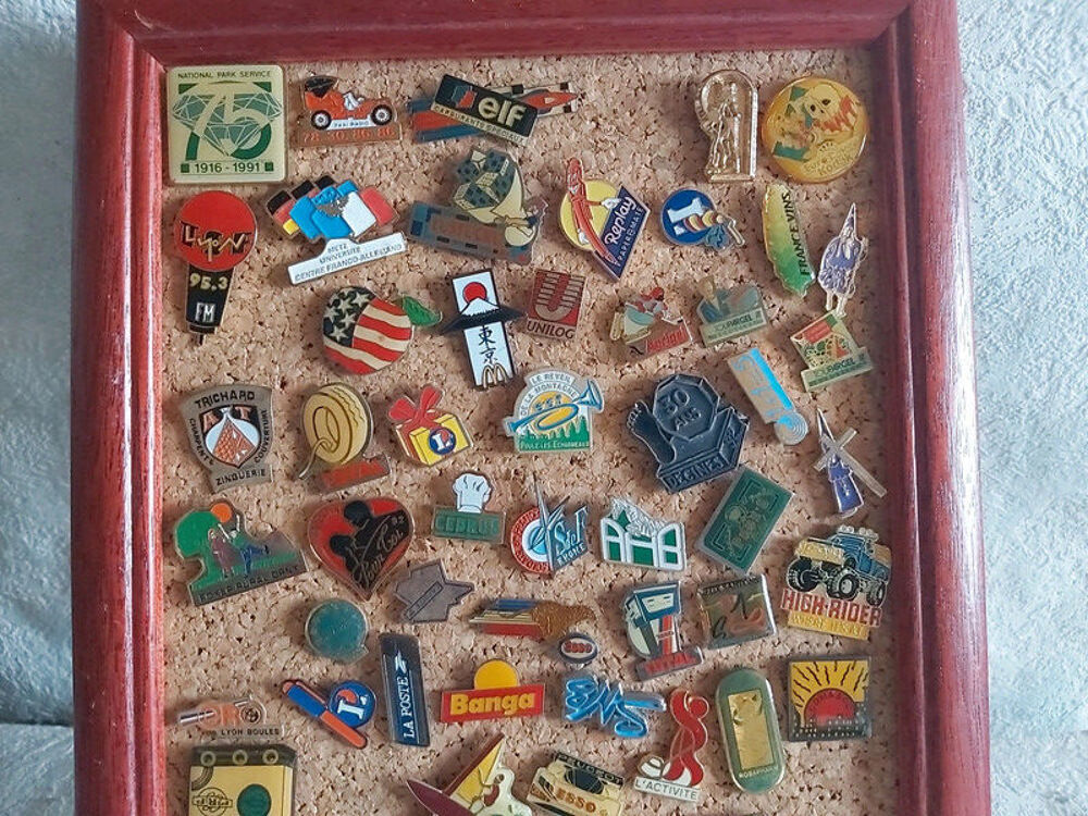 lot de pins 