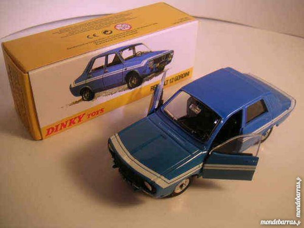 Renault 12 Gordini Dinky Atlas 1/43 Neuf Boite 1424G Jeux / jouets