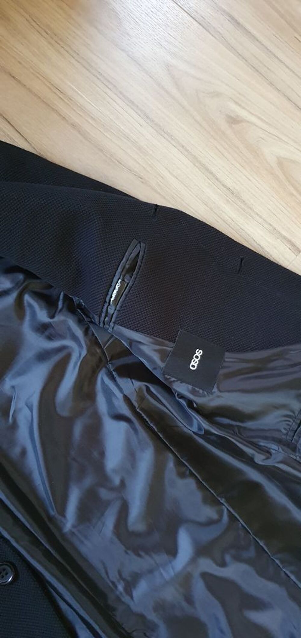 Veste noire Asos Homme Vêtements