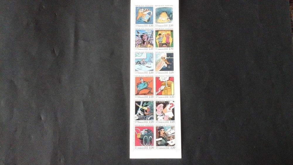 Timbres de France la communication 