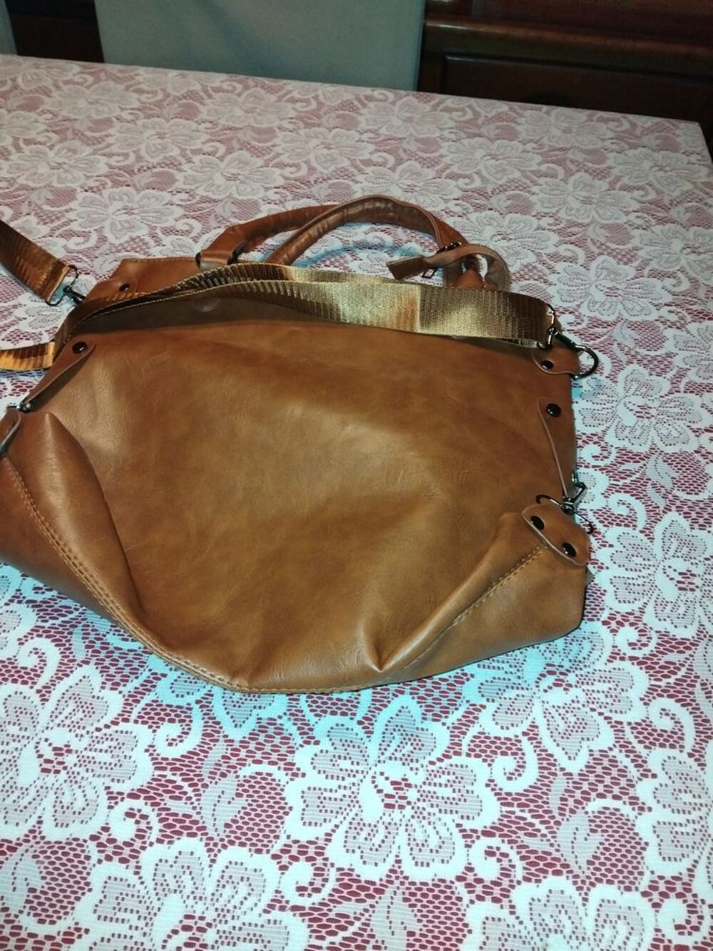 Sac a main marron neuf Maroquinerie
