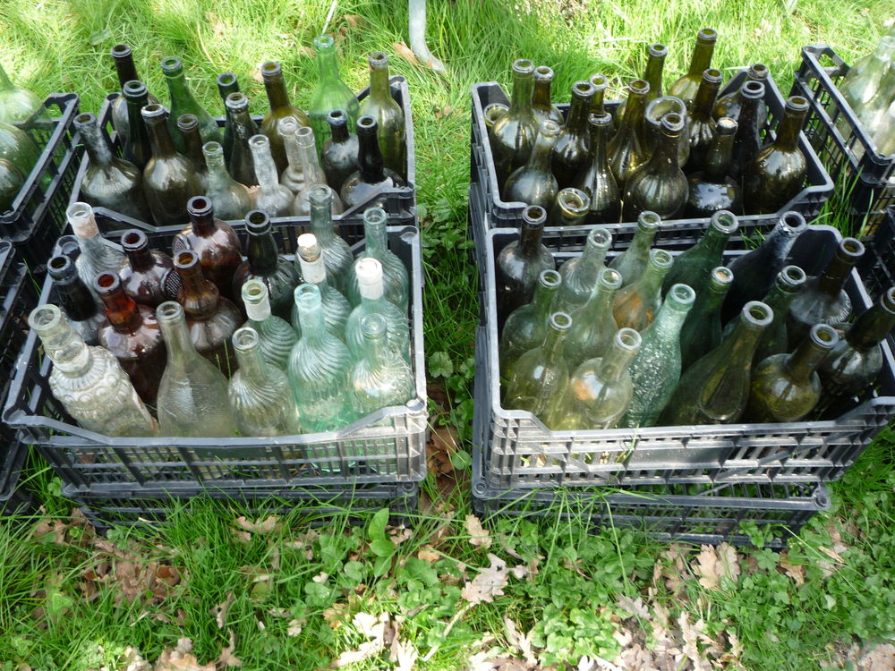 Bouteille verre Bricolage