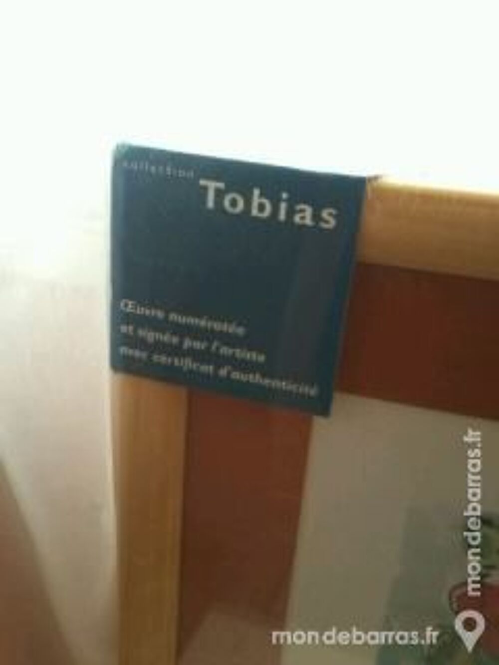 Tableau collection Tobias, oeuvre num&eacute;rot&eacute;e Décoration