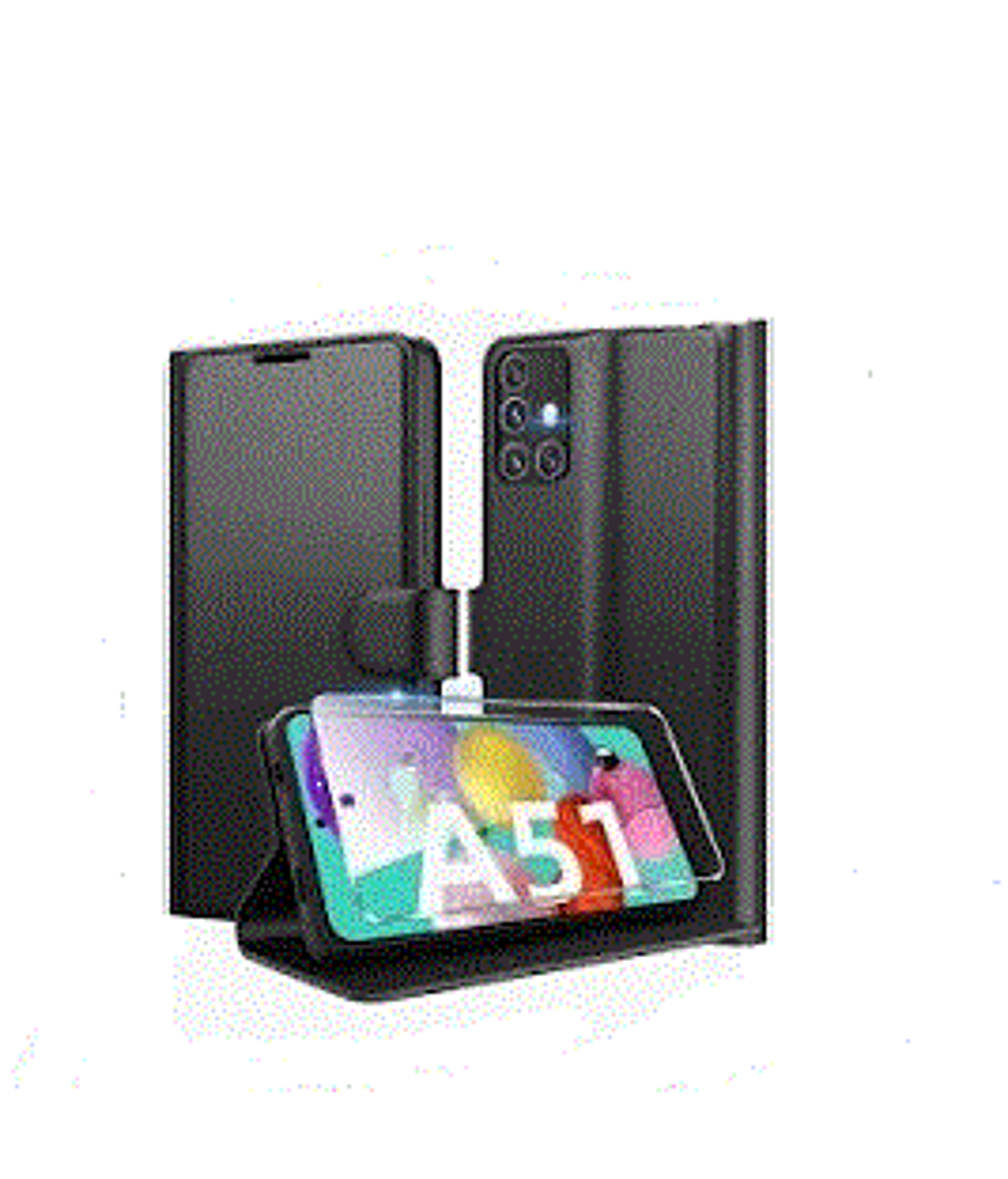 Coque Samsung A51 Porte Feuille Cuir Fermeture
&agrave; Clapet Téléphones et tablettes