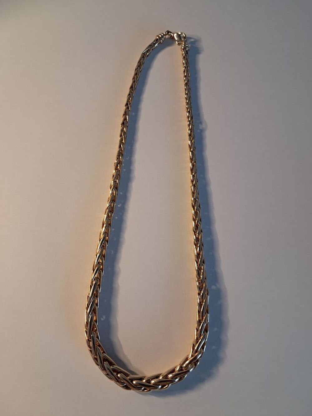 Collier en plaqu&eacute; or Bijoux et montres