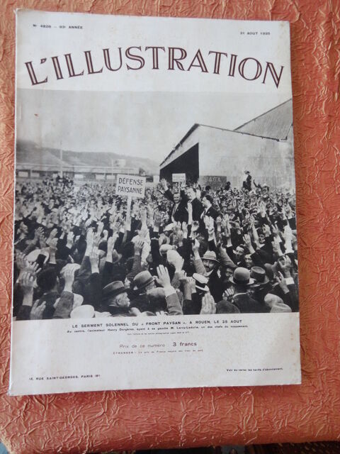 Revue L ' ILLUSTRATION 0 Mulhouse (68)