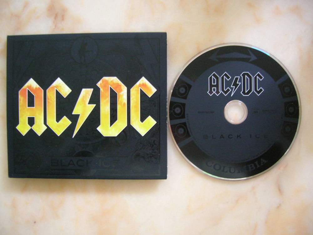 CD AC/DC Black Ice - ORIGINAL CD et vinyles