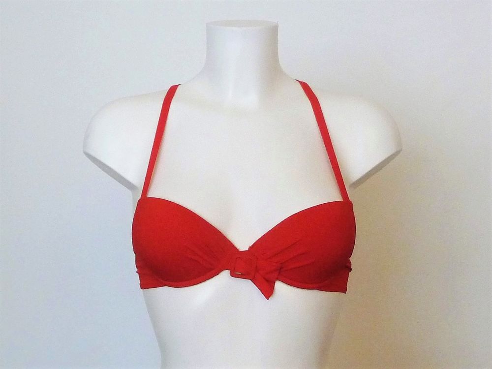 Haut Maillot Bain/ Soutien Gorge Rouge-Antigel Lise Charmel Vêtements