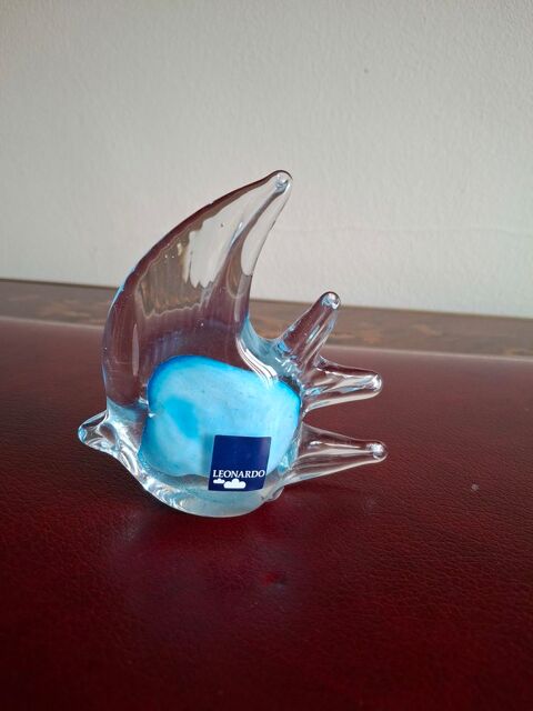 Poisson en verre souffl� Leonardo 25 Vichy (03)