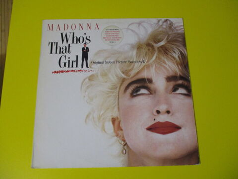 MADONNA 33 TOURS BOF WHOS THAT GIRL 20 Lognes (77)