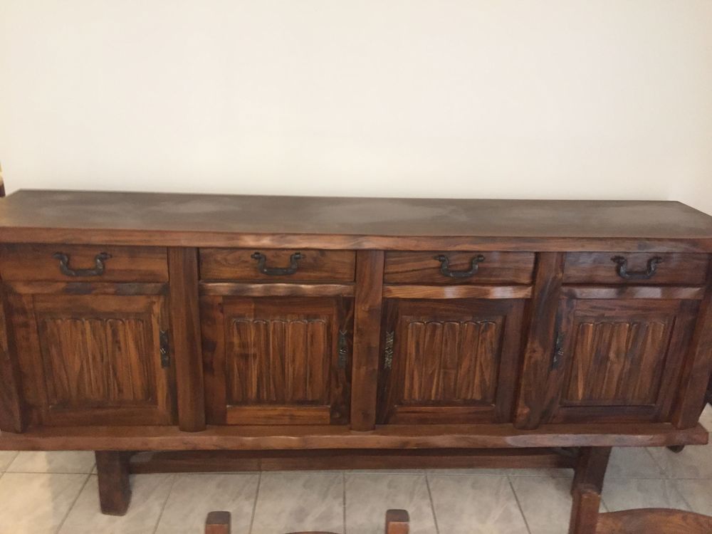 table, chaises,banc, buffet Hanninen Meubles
