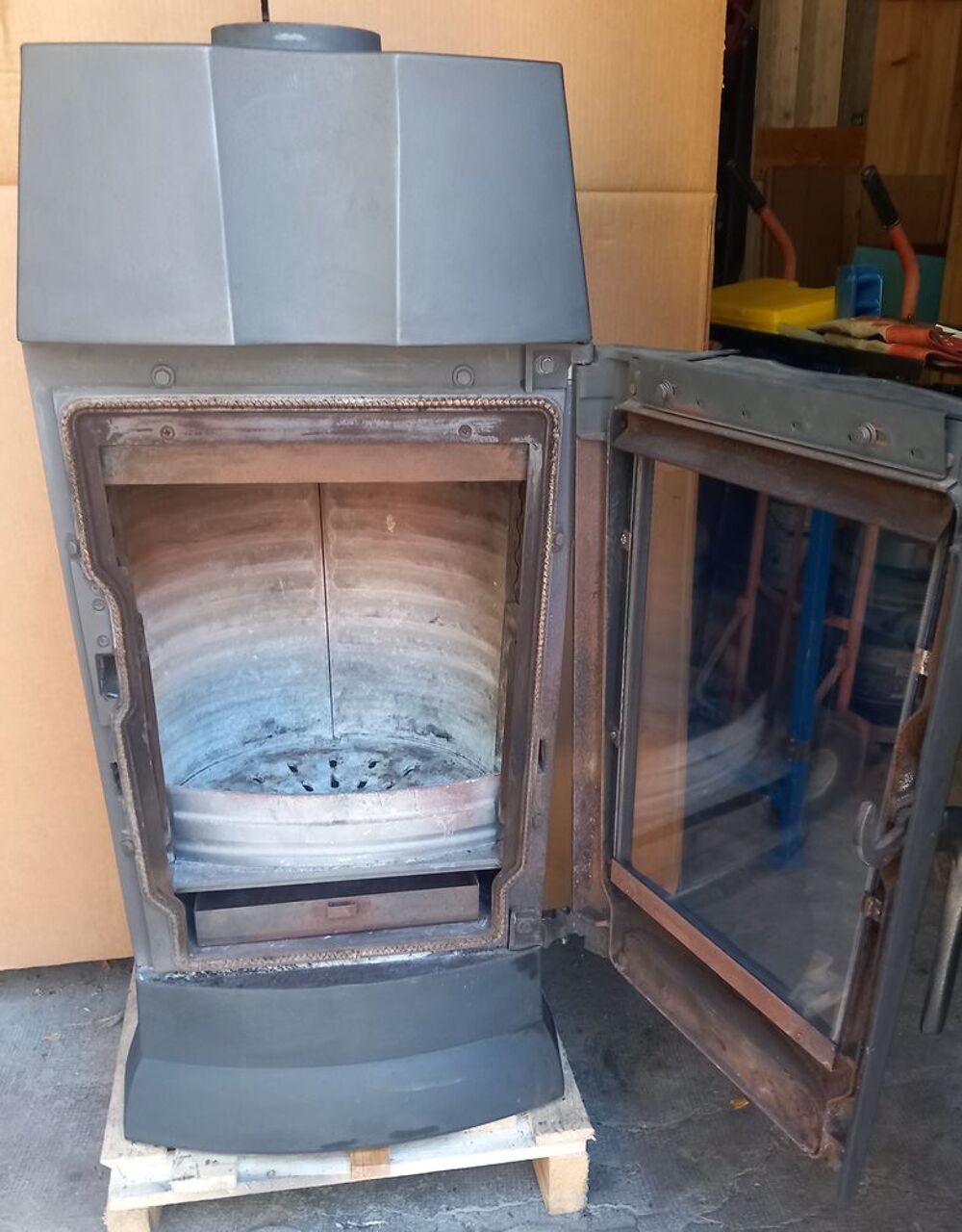 Poele &agrave; bois Bricolage
