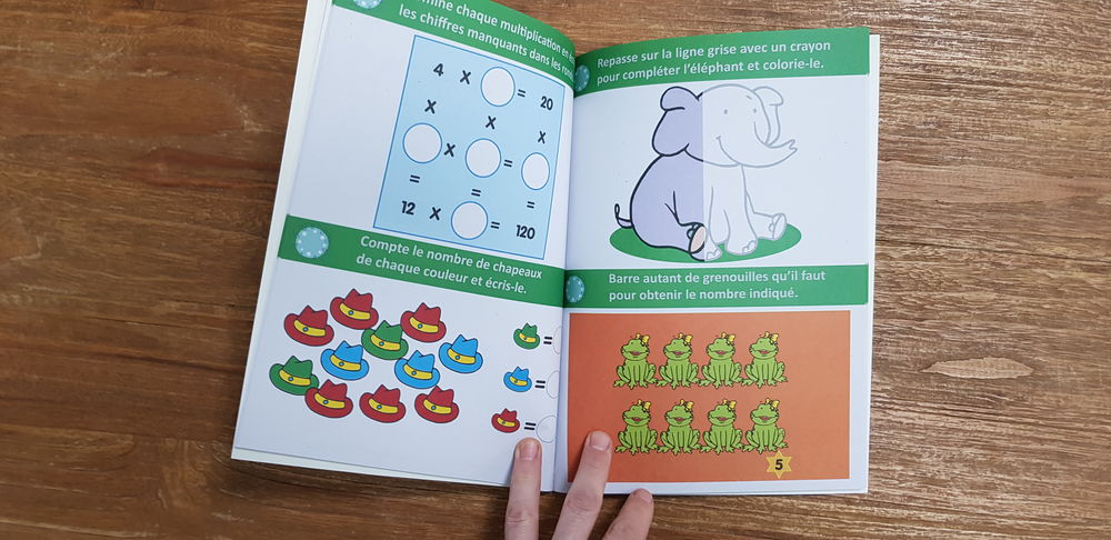 Lot de livres enfants activit&eacute; animaux 7 ans- neuf Livres et BD