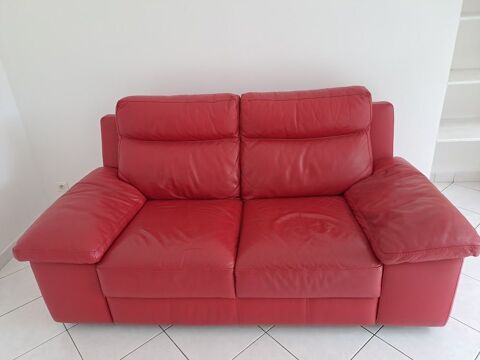 CANAPE CUIR 200 Le Mans (72)