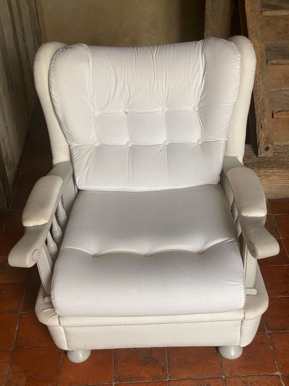 Fauteuil blanc Meubles